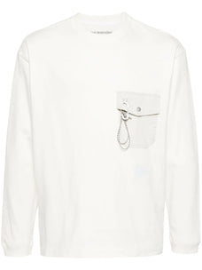 AND WANDER 59 heavy cotton pocket LS T