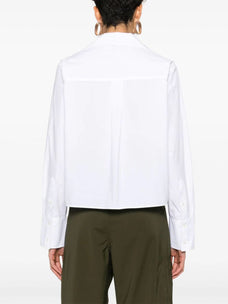 JW ANDERSON BOW TIE CROPPED SHIRT