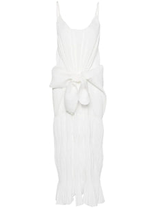 JW ANDERSON KNOT FRONT LONG DRESS