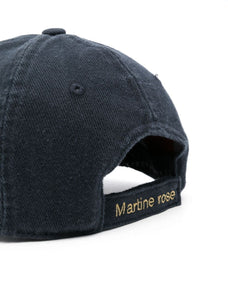 MARTINE ROSE CUT PEAK CAP