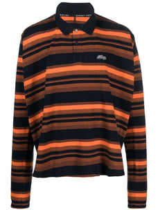 MARTINE ROSE L/S PULLED NECK POLO