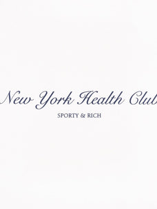 SPORTY & RICH NY Health Club T Shirt