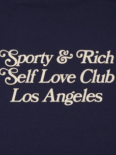 SPORTY & RICH Self Love Club T Shirt
