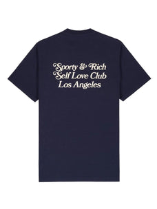 SPORTY & RICH Self Love Club T Shirt