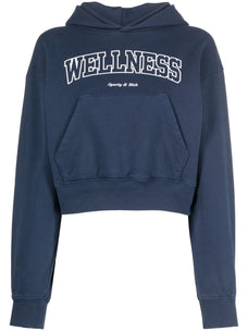 SPORTY & RICH Wellness Ivy Cropped Hoodie