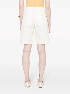 TOTEME RELAXED TWILL SHORTS