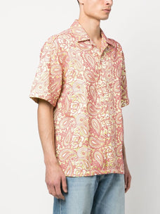 ALL OVER EMBROIDERED SHORT SLEEVE SHIRT