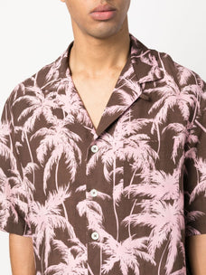 PT TORINO Short Sleeves Bowling Shirt