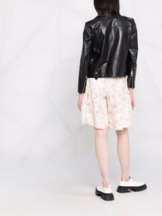 SIMONE ROCHA Sculpted Wide Leg Shorts With Frill Detail